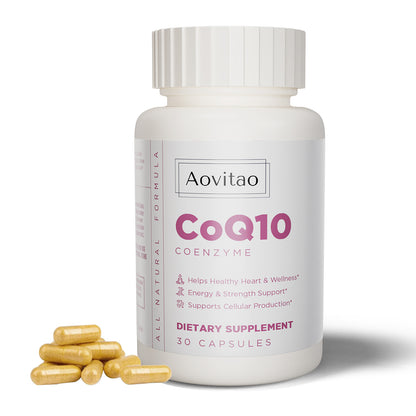 CoQ10 For Women Female Q10 Antioxidants Detox Menopause Immuse 200mg 30 Veg  Free Immune Supplement